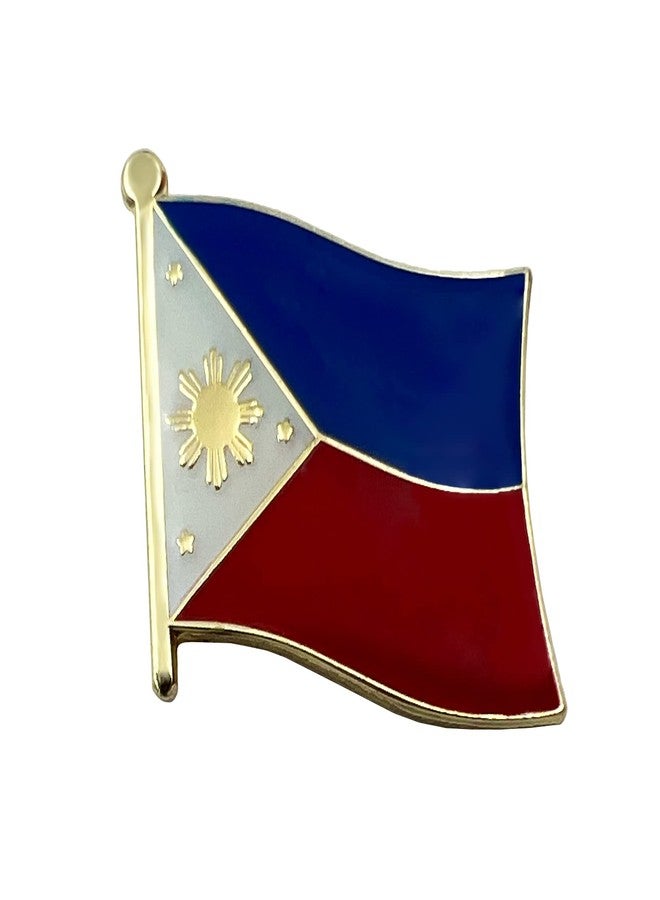 PinMaze Philippine Flag Lapel Pin - Philippines Filipino Flag Brooch - Image 3